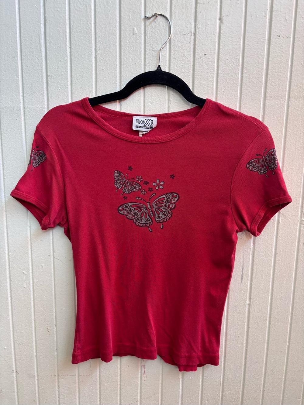Y2K Butterfly Graphic Tee